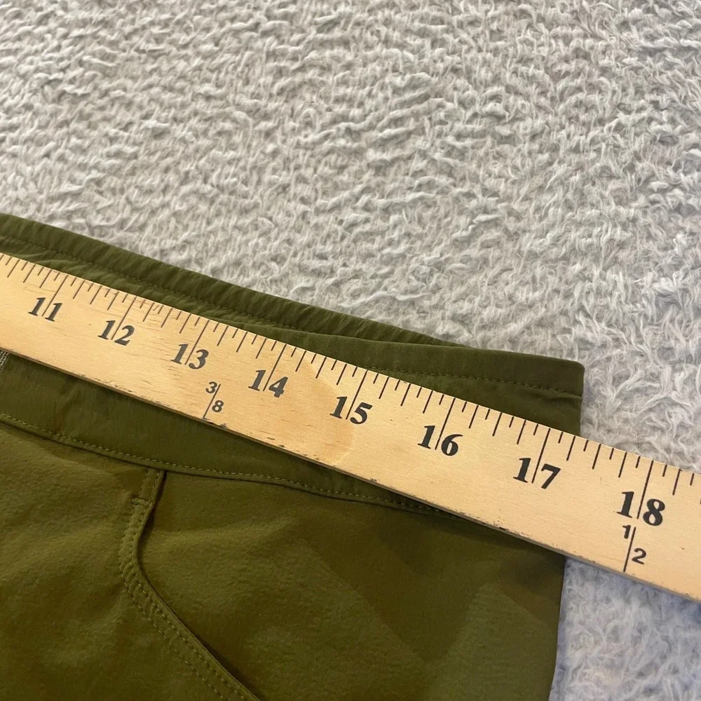 Arc'teryx Lefroy Hiking Pants Mens 34x30 Green Belted Nylon Lightweight